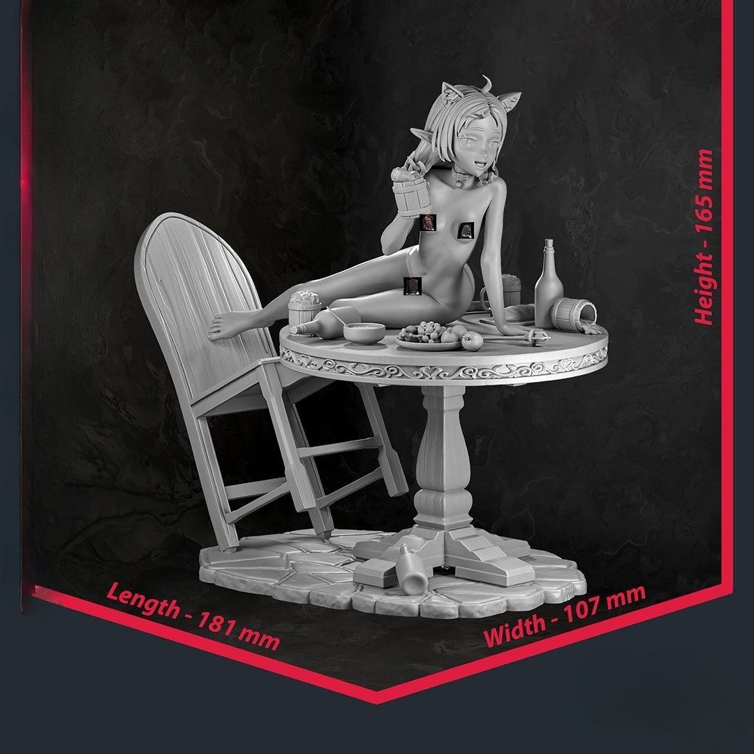 0309 Mushoku Tensei Sylphie NSFW - STL 3D Print Files