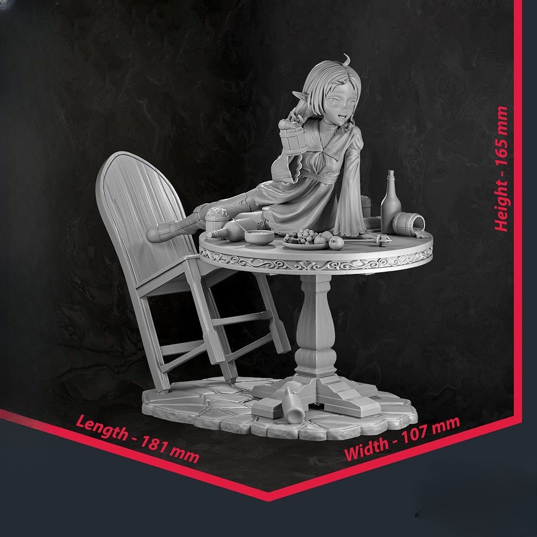 0309 Mushoku Tensei Sylphie NSFW - STL 3D Print Files