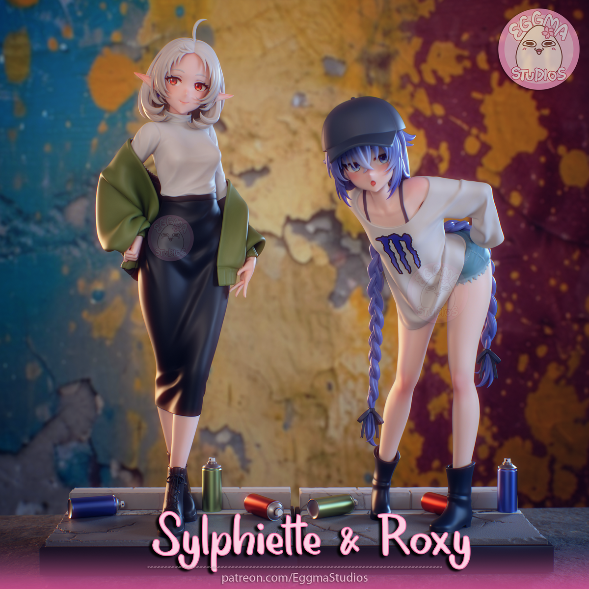 2055 Sylphiette_Mushoku Tensei NSFW - STL 3D Print Files