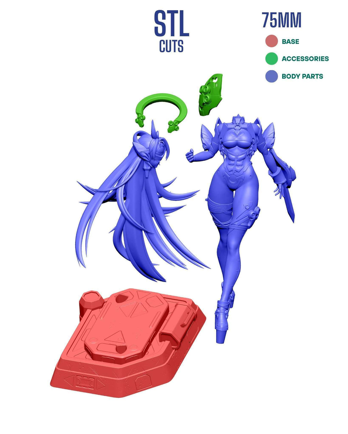 1741 Telos_Xenosaga - STL 3D Print Files