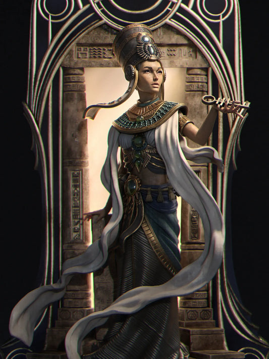 1747 Tarot Arcana Hierophant - STL 3D Print Files