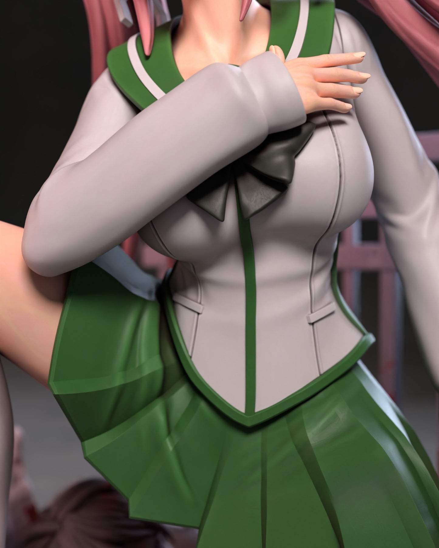 1480 Saya Takagi_HighSchool of the Dead - STL 3D Print Files