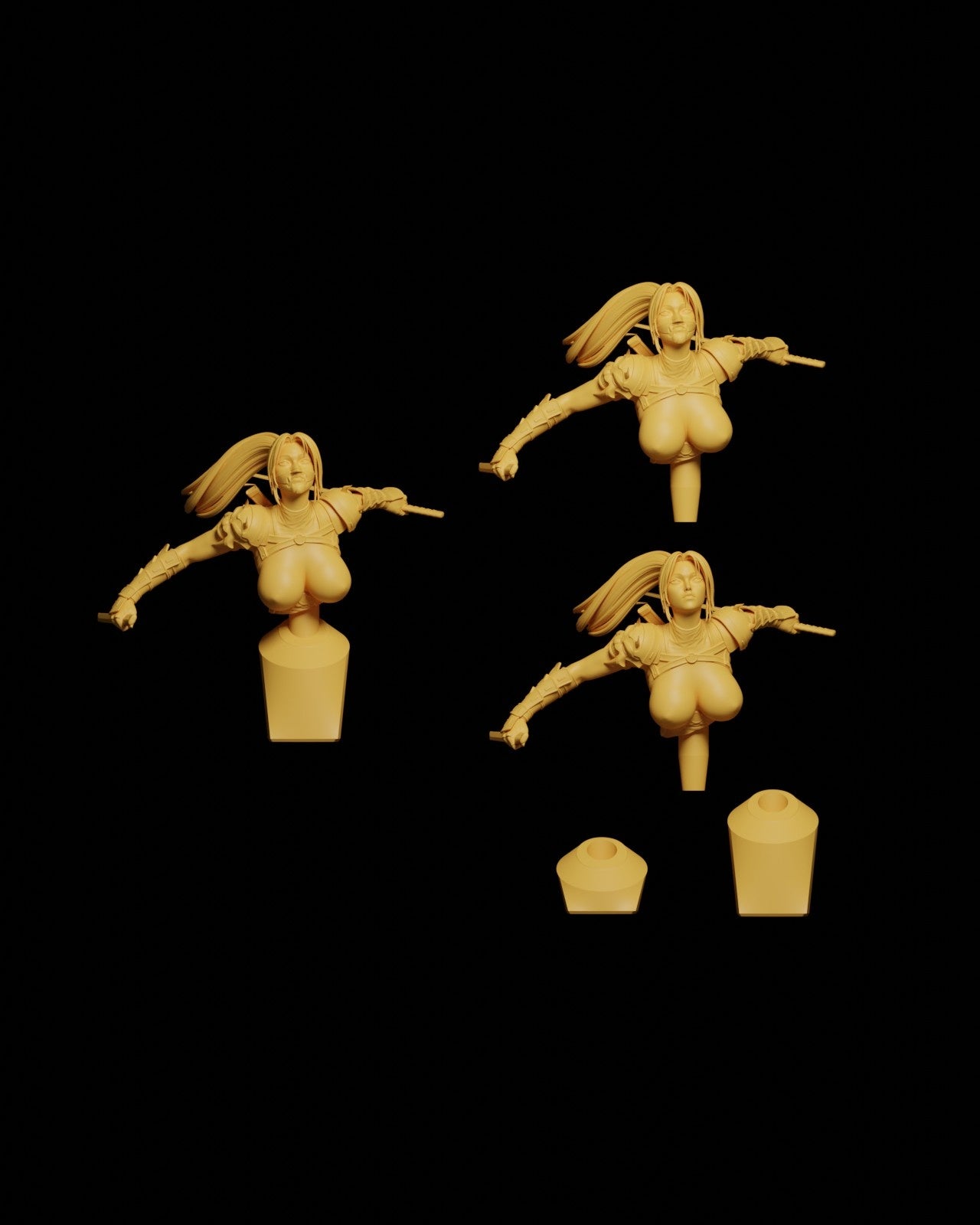 1650 Taki_Soulcalibur NSFW - STL 3D Print Files