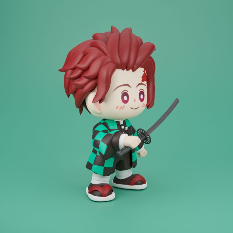 0139 Tanjiro - STL 3D Print Files