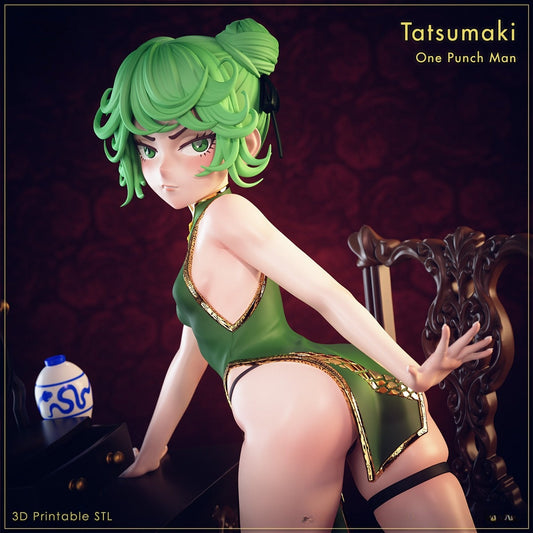0750 Tatsumaki NSFW - One-Punch Man (3580) - STL 3D Print Files