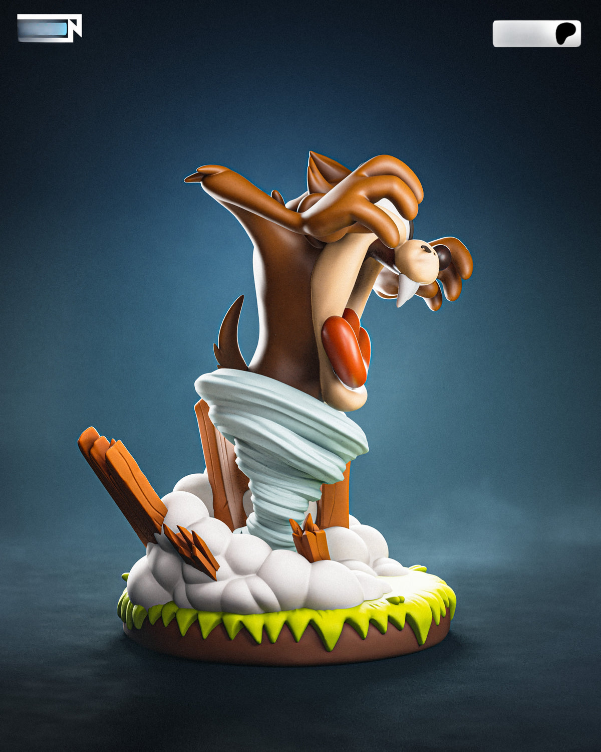 1832 Taz_Looney Tunes - STL 3D Print Files