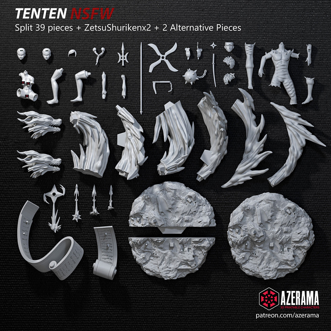 2089 Ten NSFW - STL 3D Print Files