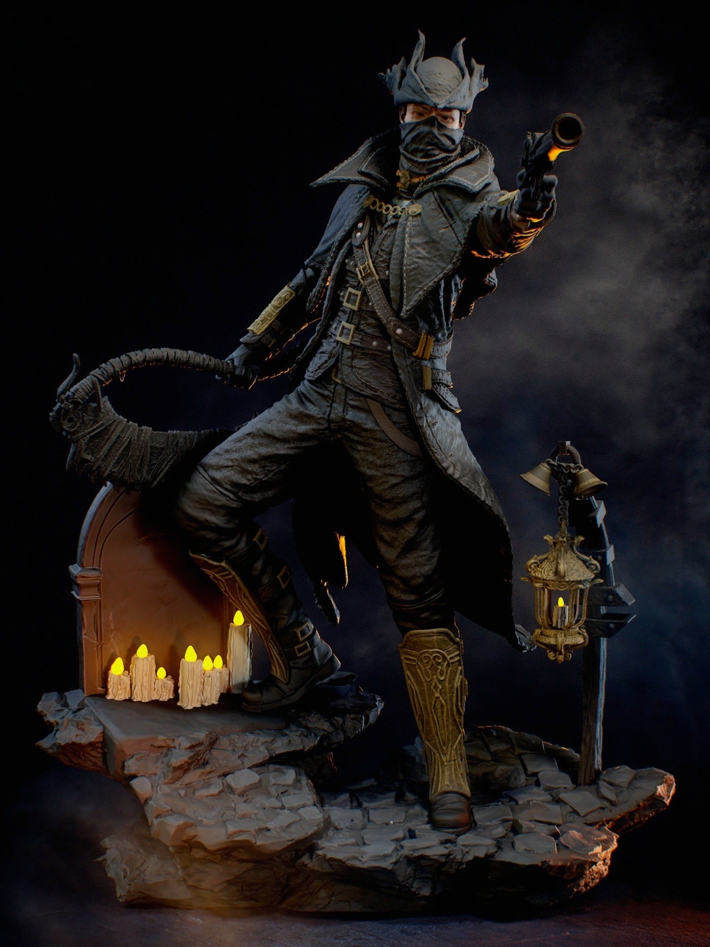 1151 The Hunter_Bloodborne - STL 3D Print Files