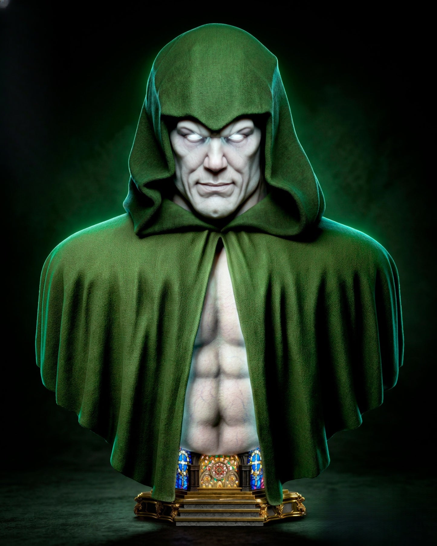 1517 Spectre Kingdom Come Bust 2 - STL 3D Print Files
