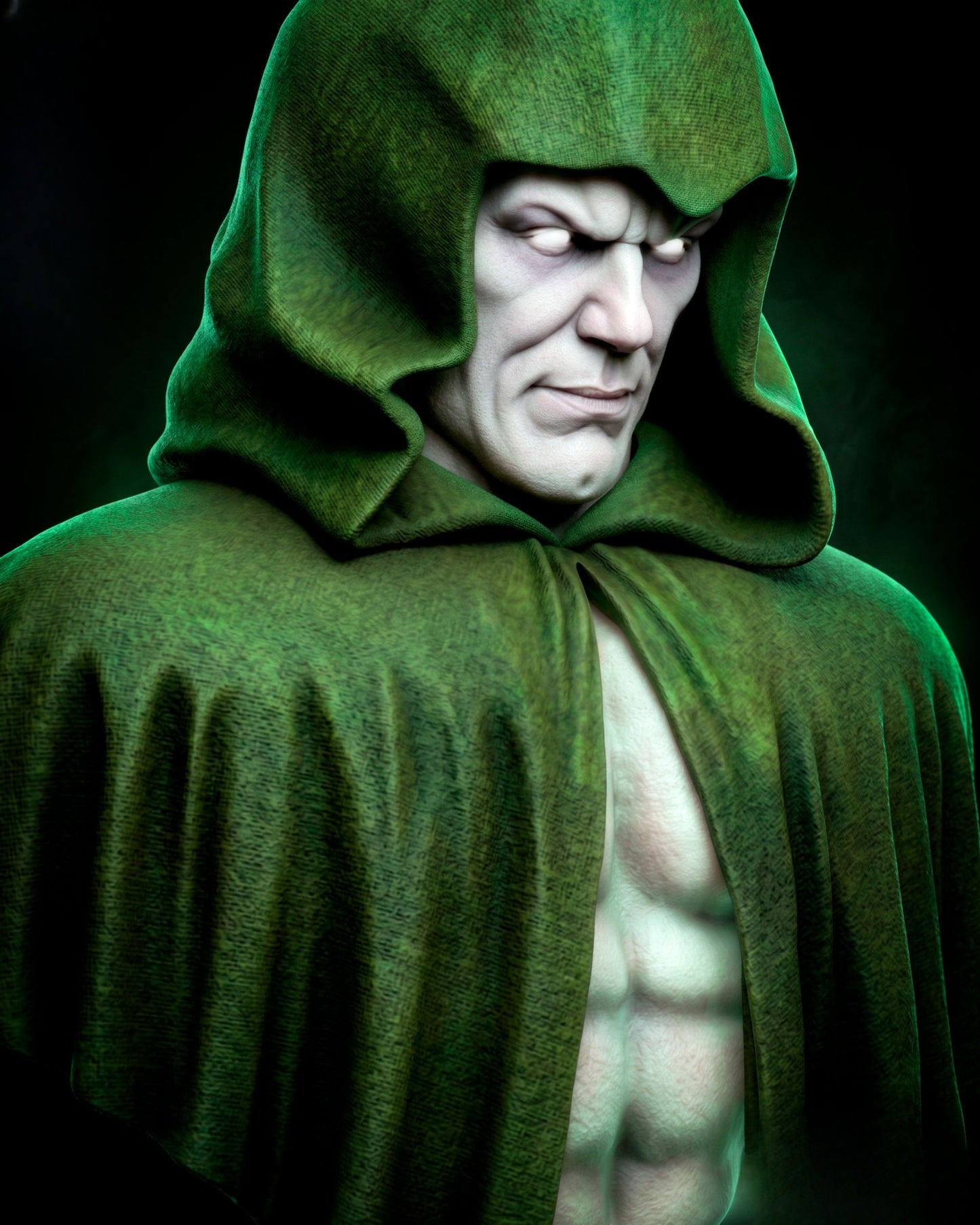 1517 Spectre Kingdom Come Bust 2 - STL 3D Print Files