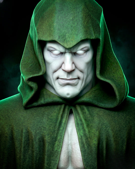 1517 Spectre Kingdom Come Bust 2 - STL 3D Print Files