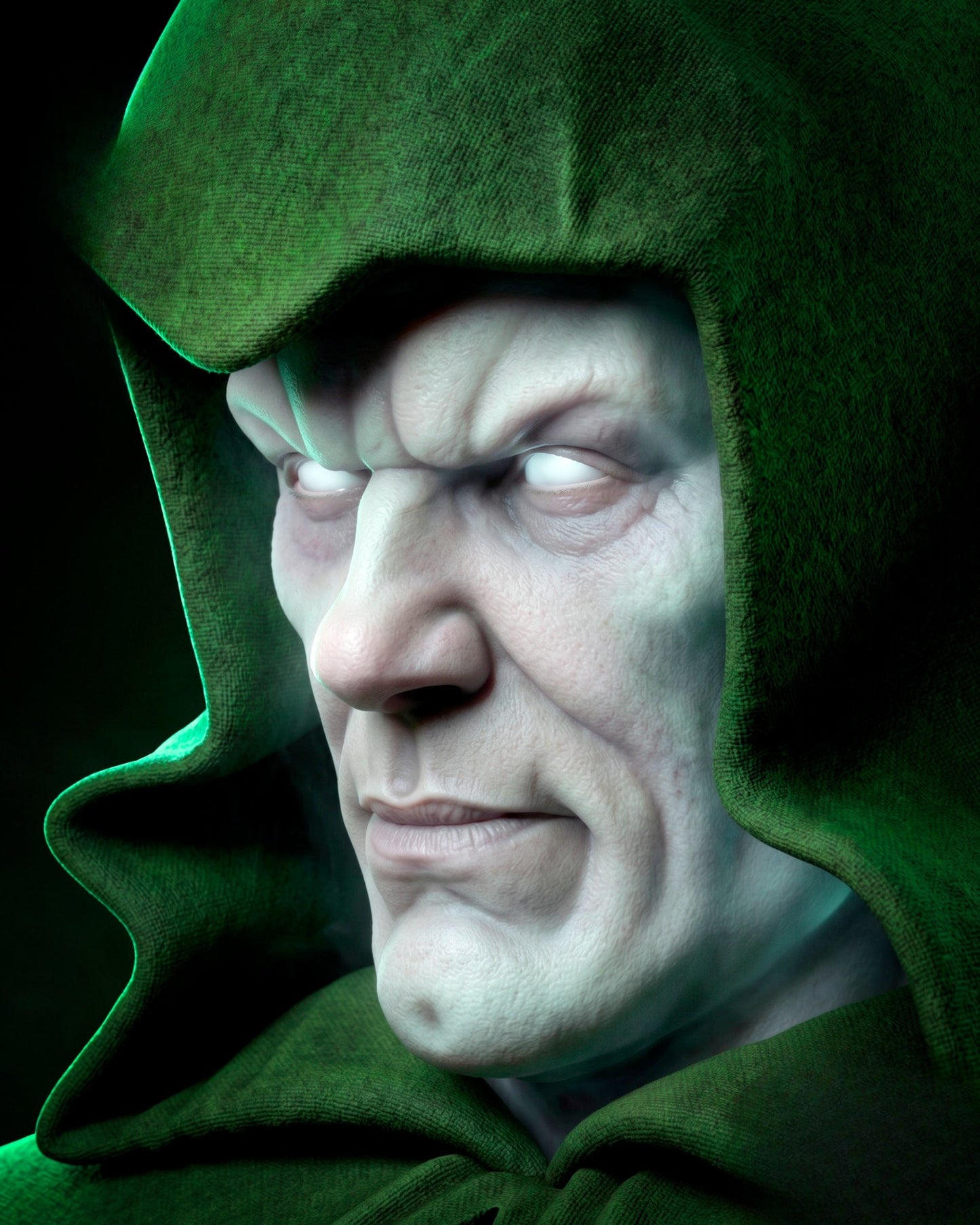1517 Spectre Kingdom Come Bust 2 - STL 3D Print Files