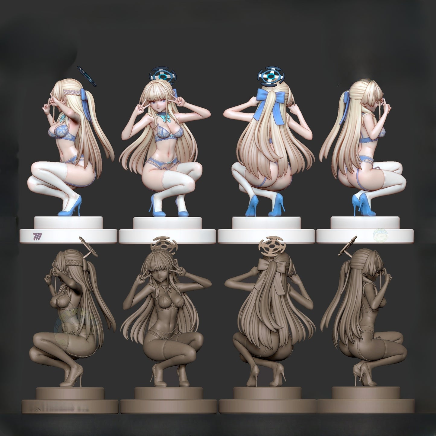 1130 Toki Asuma_Blue Archive - STL 3D Print Files