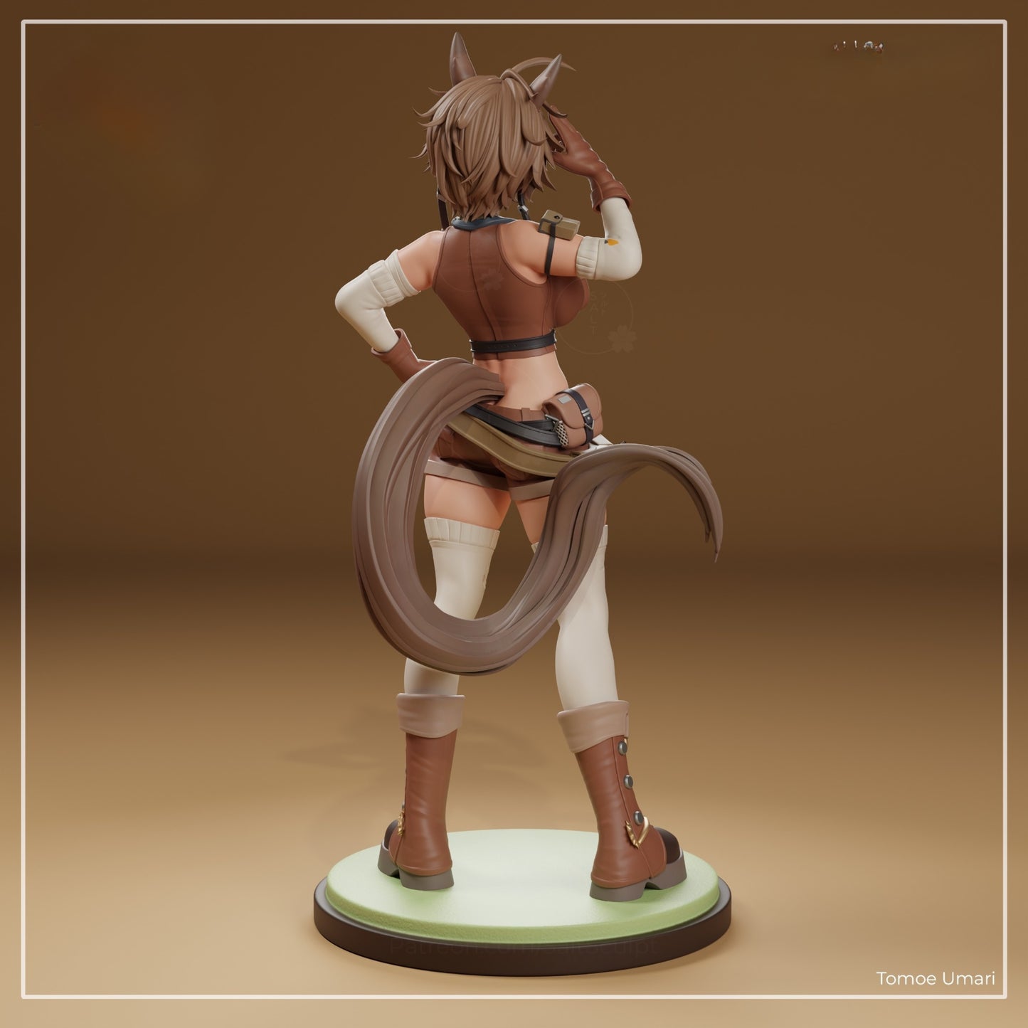 0838 Tomoe Umari_Vtuber - STL 3D Print Files