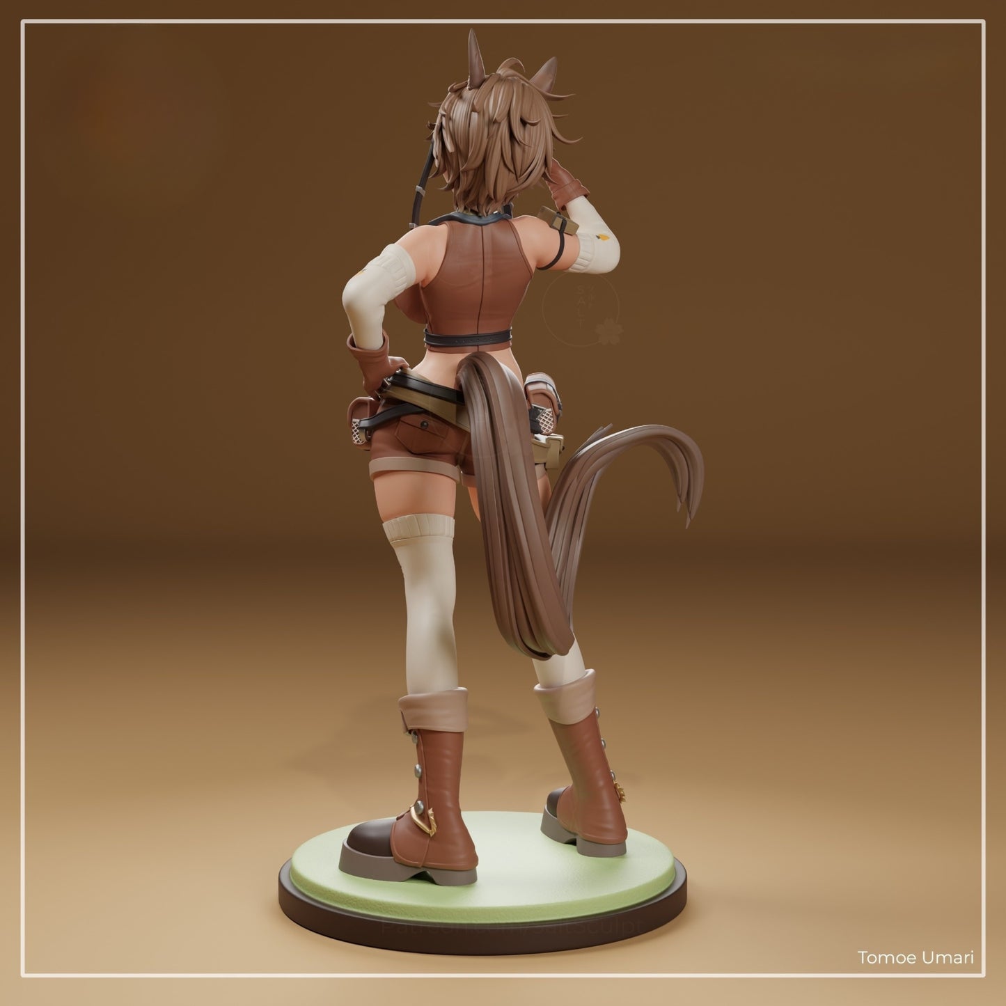 0838 Tomoe Umari_Vtuber - STL 3D Print Files