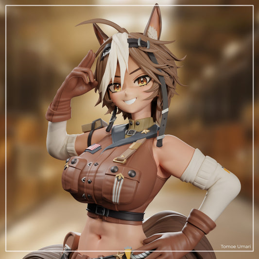 0838 Tomoe Umari_Vtuber - STL 3D Print Files