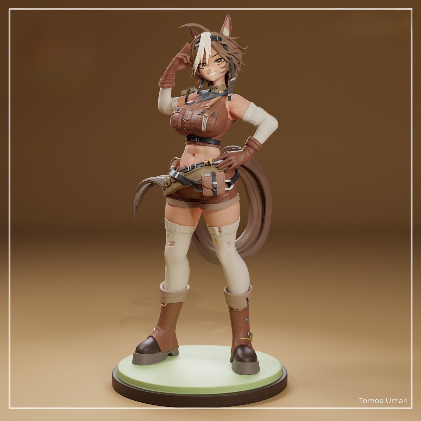 0838 Tomoe Umari_Vtuber - STL 3D Print Files