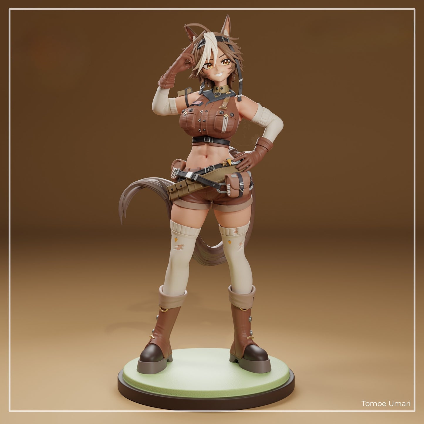 0838 Tomoe Umari_Vtuber - STL 3D Print Files