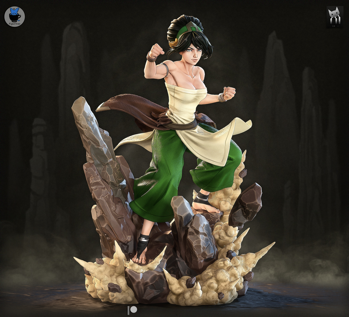 1786 Toph Beifong_AvatarThe Last Airbender - STL 3D Print Files