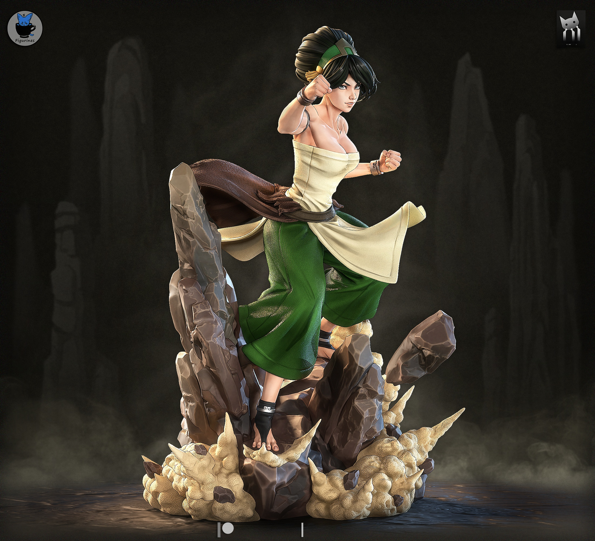 1786 Toph Beifong_AvatarThe Last Airbender - STL 3D Print Files