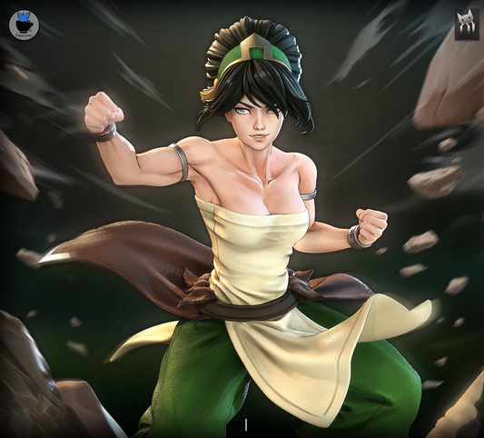 1786 Toph Beifong_AvatarThe Last Airbender - STL 3D Print Files