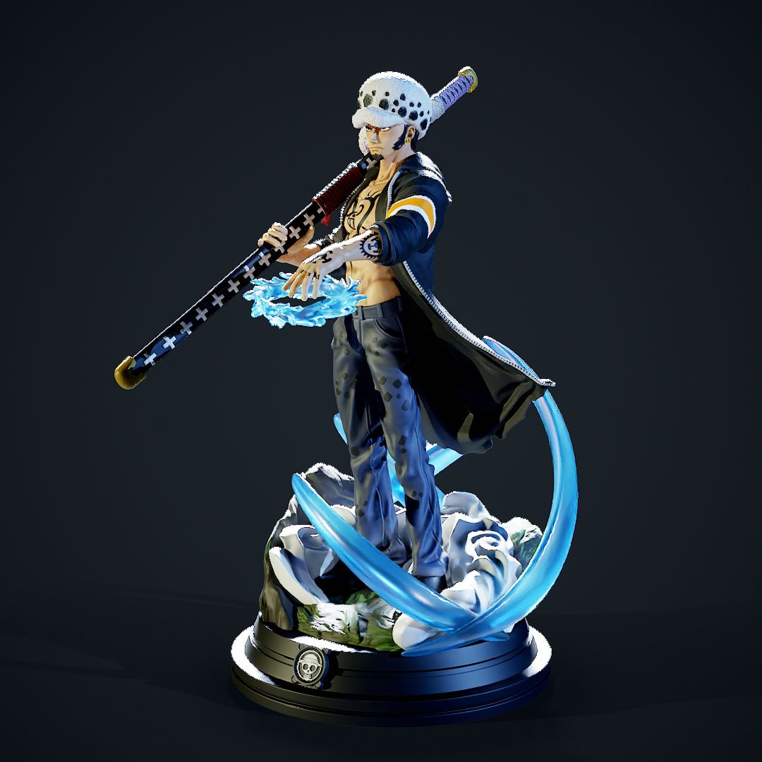 0226 Trafalgar Law (OP) - STL 3D Print Files