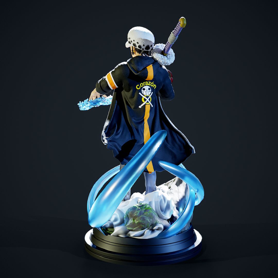 0226 Trafalgar Law (OP) - STL 3D Print Files