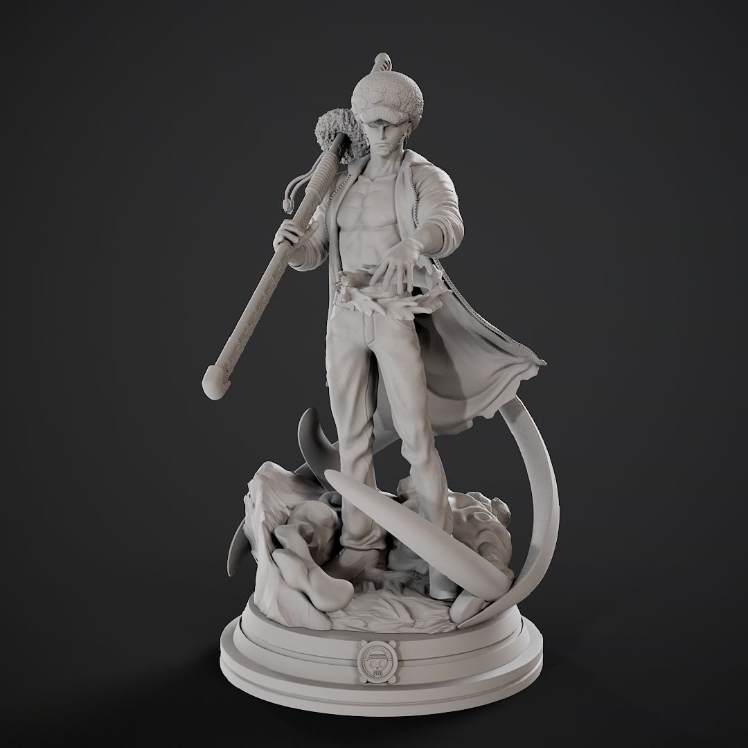 0226 Trafalgar Law (OP) - STL 3D Print Files