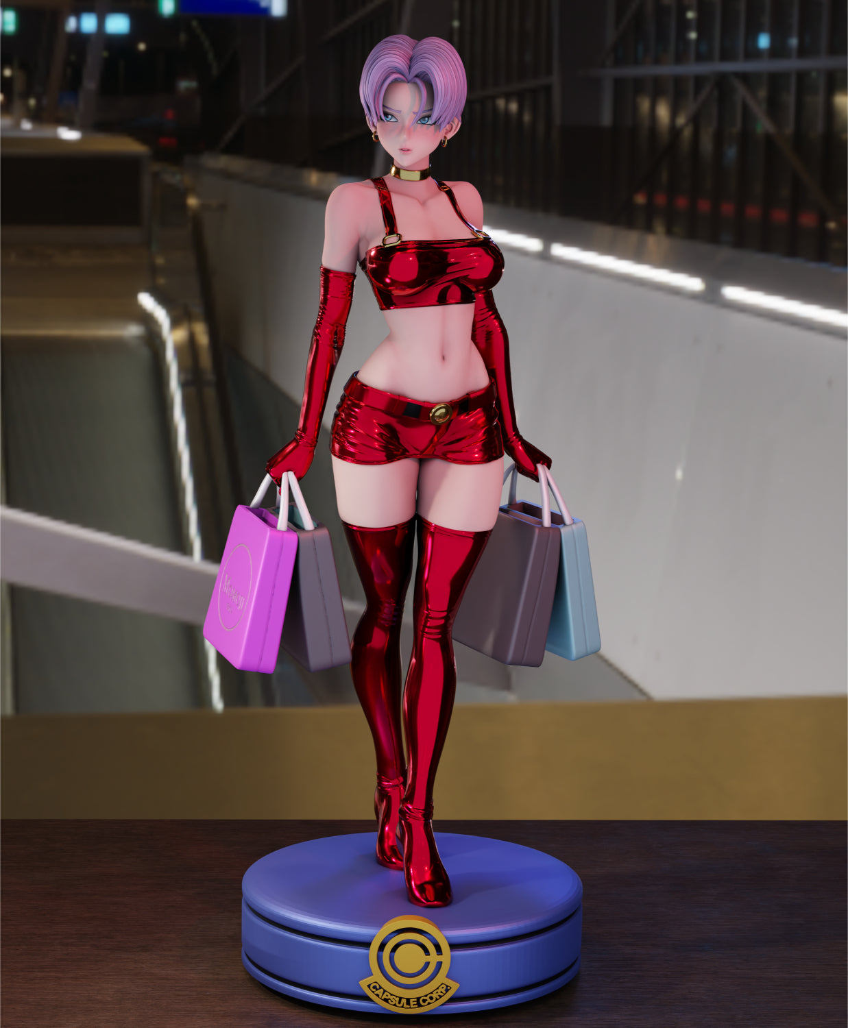 0905 Female Trunks NSFW - Dragon Ball (4184) - STL 3D Print Files