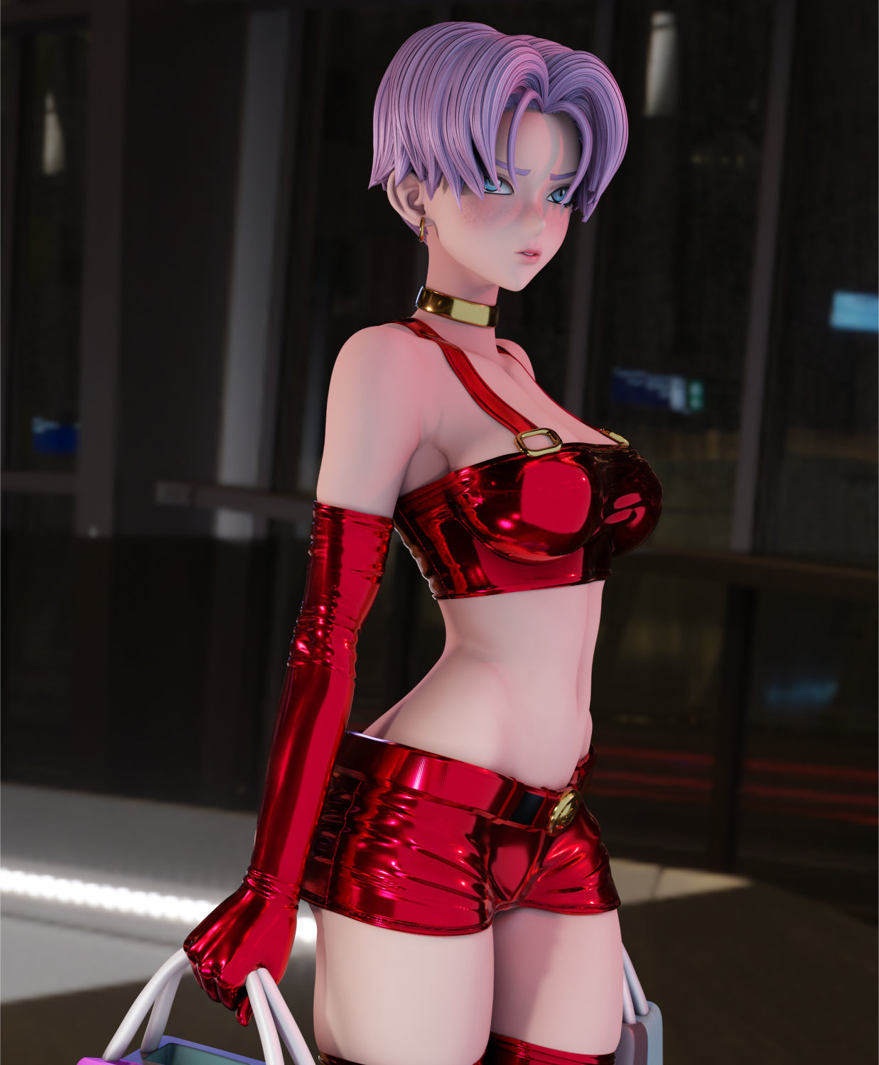 0905 Female Trunks NSFW - Dragon Ball (4184) - STL 3D Print Files
