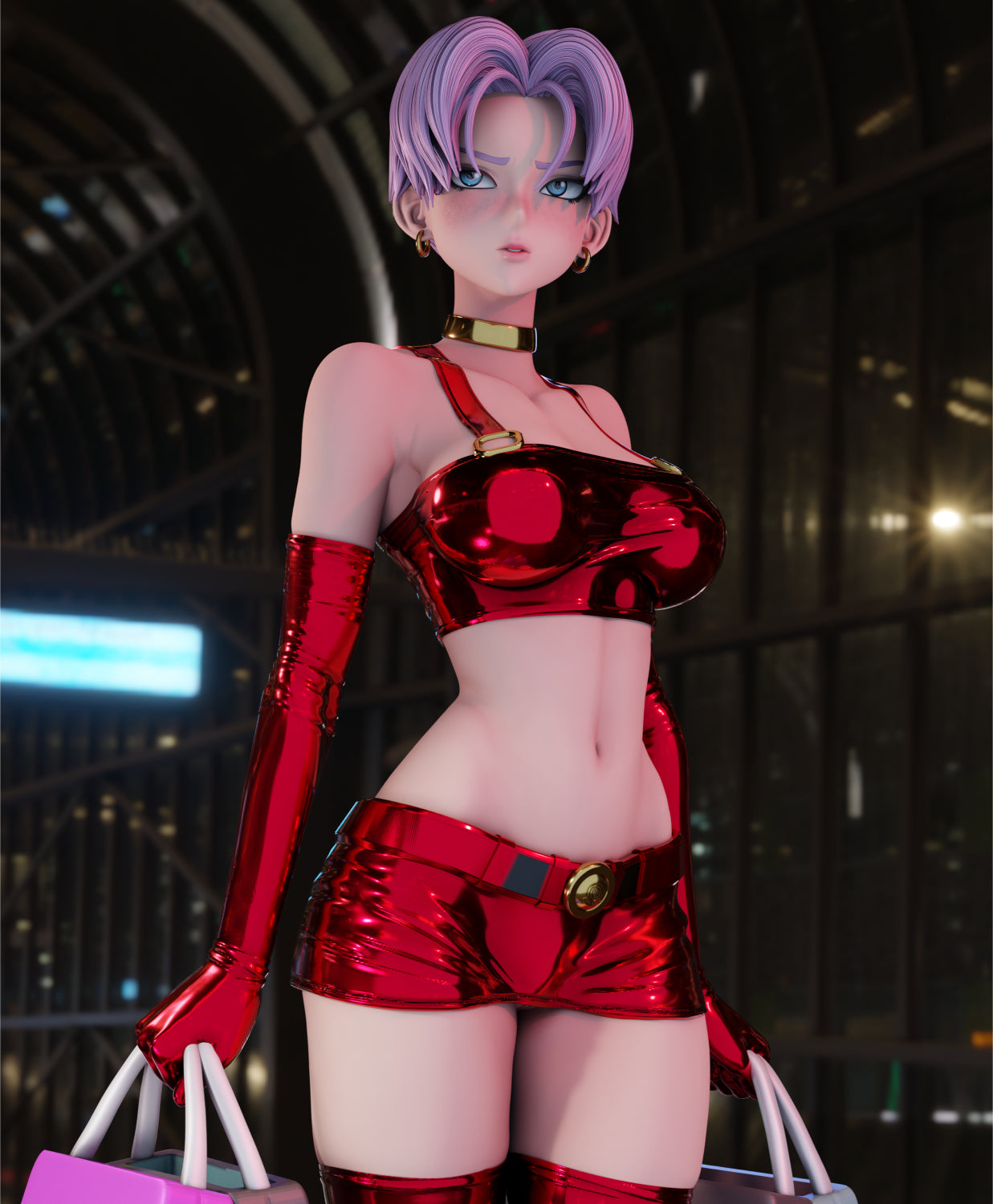 0905 Female Trunks NSFW - Dragon Ball (4184) - STL 3D Print Files