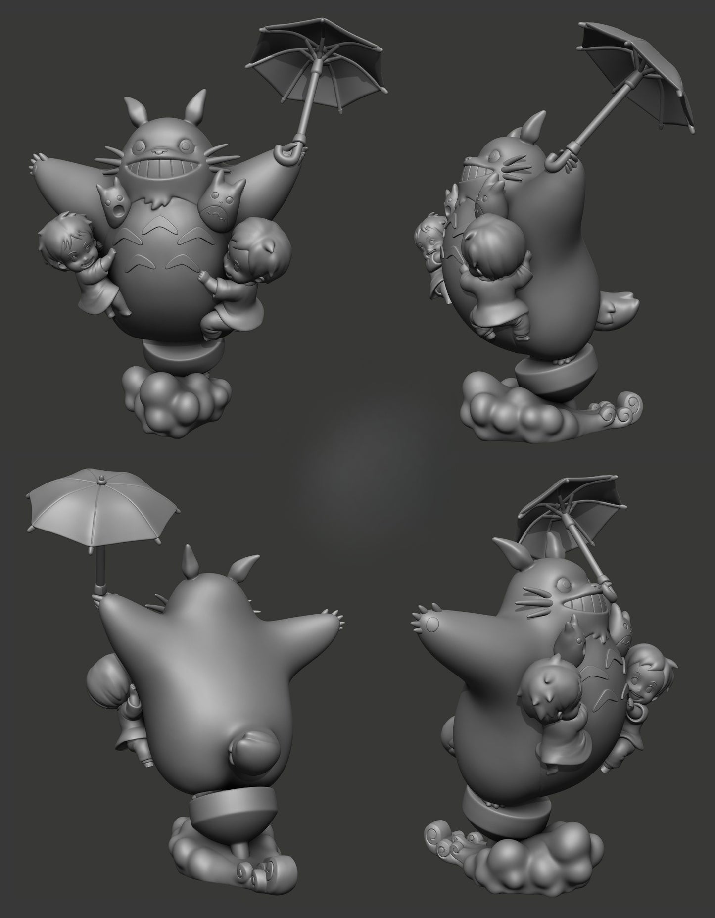 0007 My Neighbour Tototoro - STL 3D Print Files