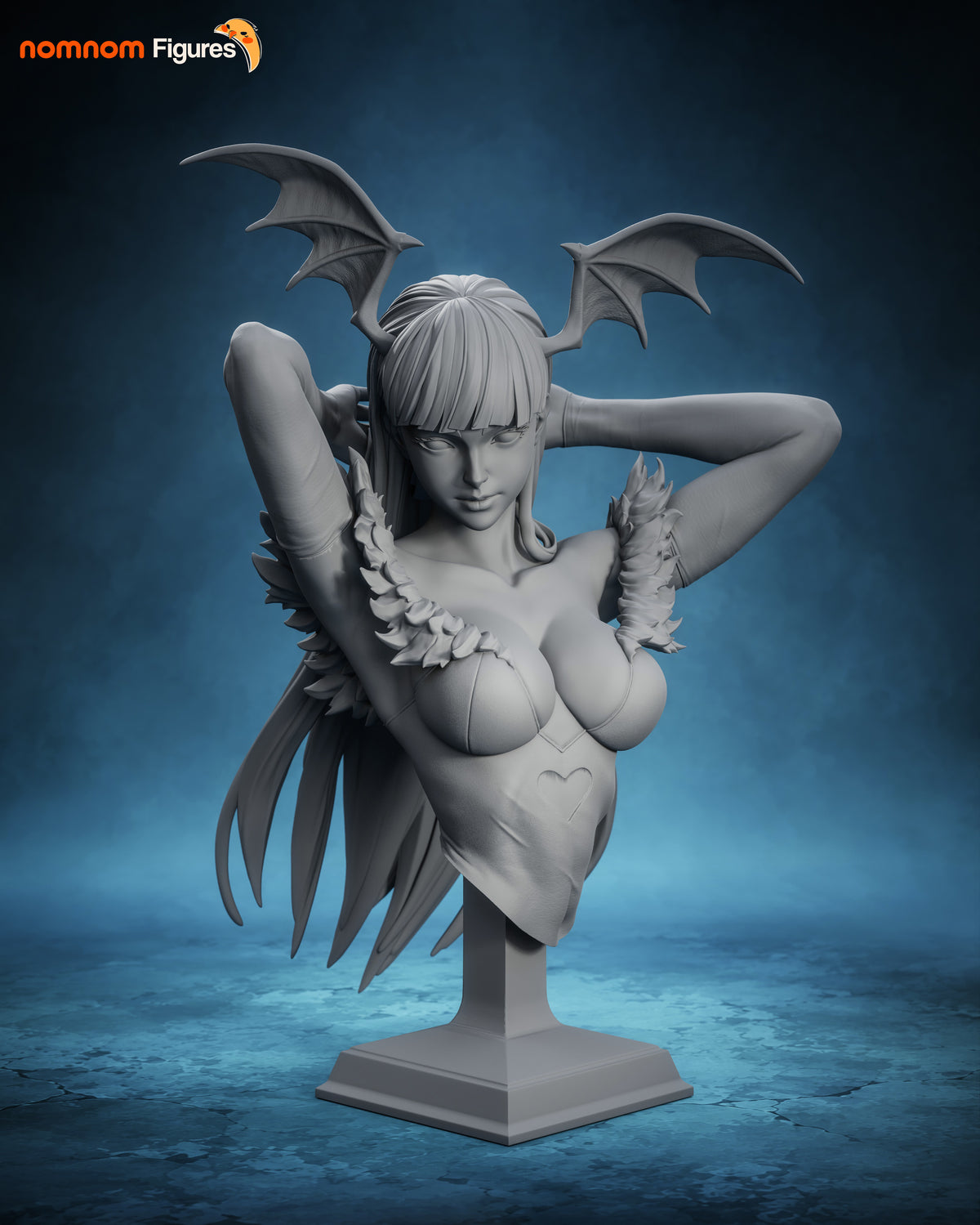 2164 Morrigan Aensland_Darkstalkers - STL 3D Print Files