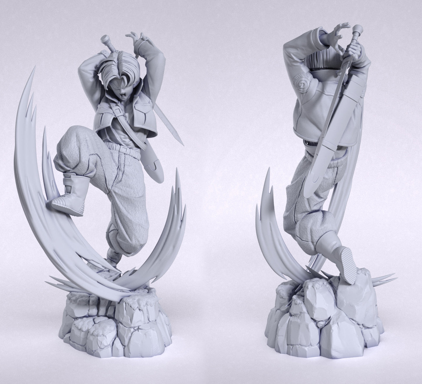 1390 Trunks_Dragon Ball Z - STL 3D Print Files