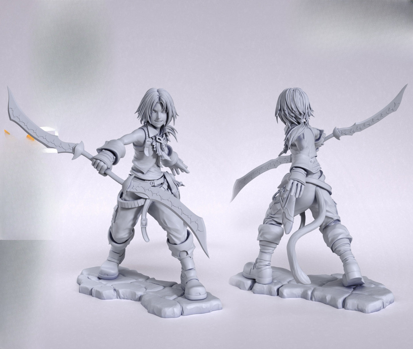 1466 Zidane Tribal_Final Fantasy IX - STL 3D Print Files