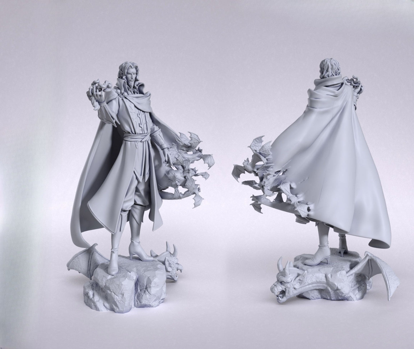 0328 Dracula Castlevania - STL 3D Print Files