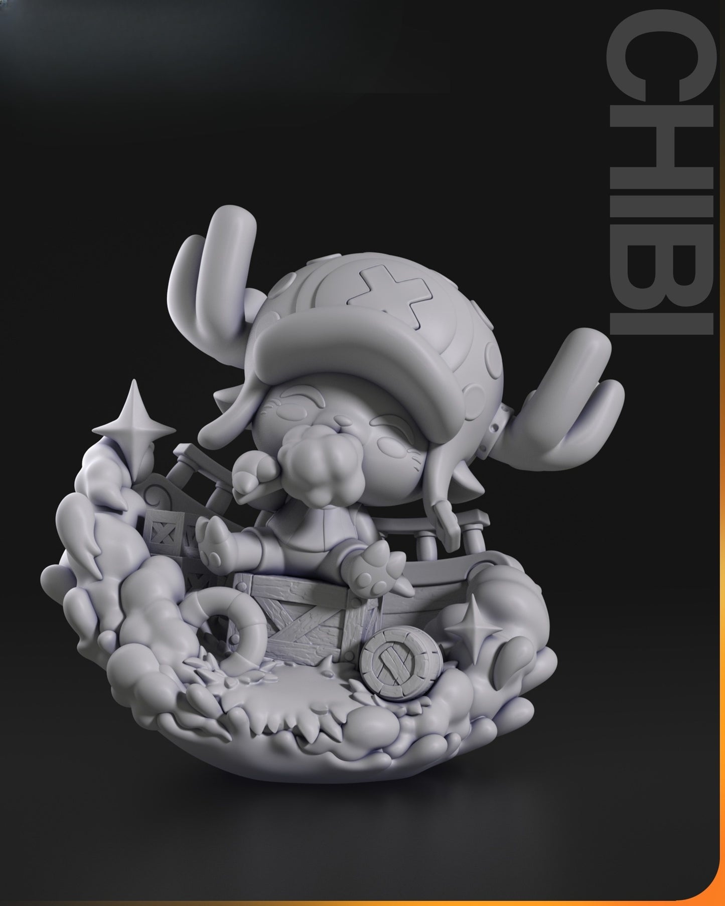 1546 Chibi_Tony Tony Chopper - STL 3D Print Files