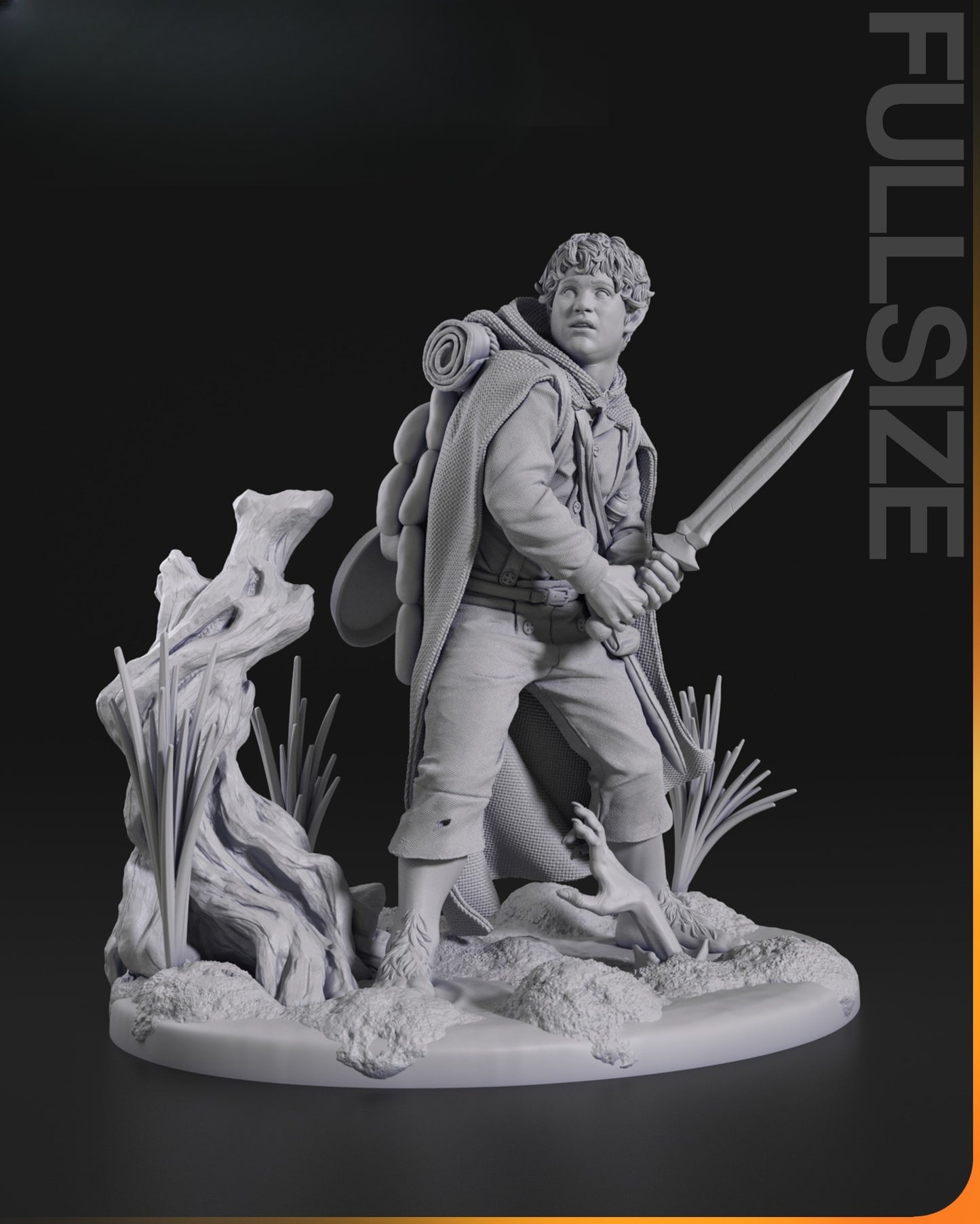 1547 Samwise Gamgee_Lord of the Rings - STL 3D Print Files