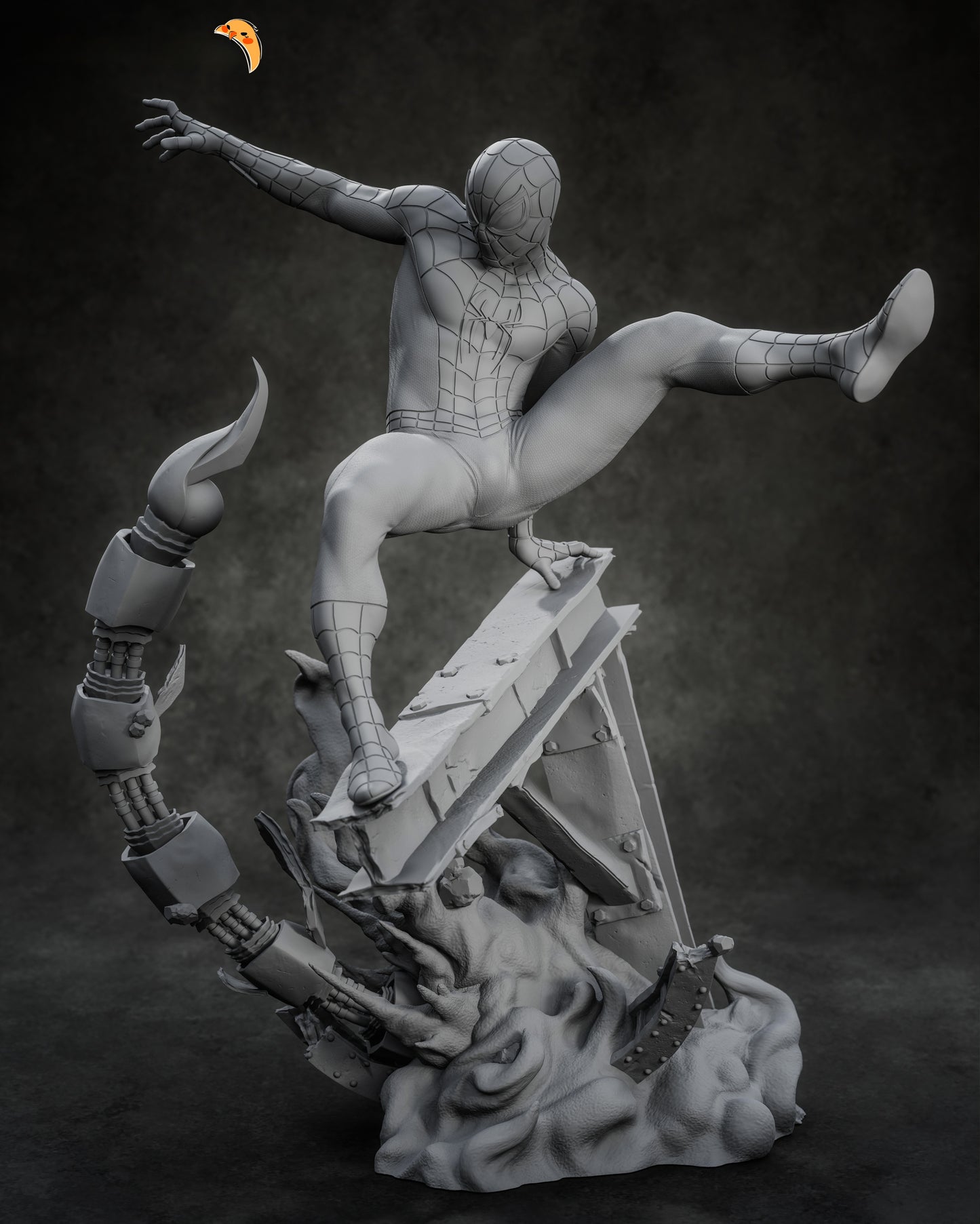 1676 Spiderman Brand New Day_Marvel - STL 3D Print Files