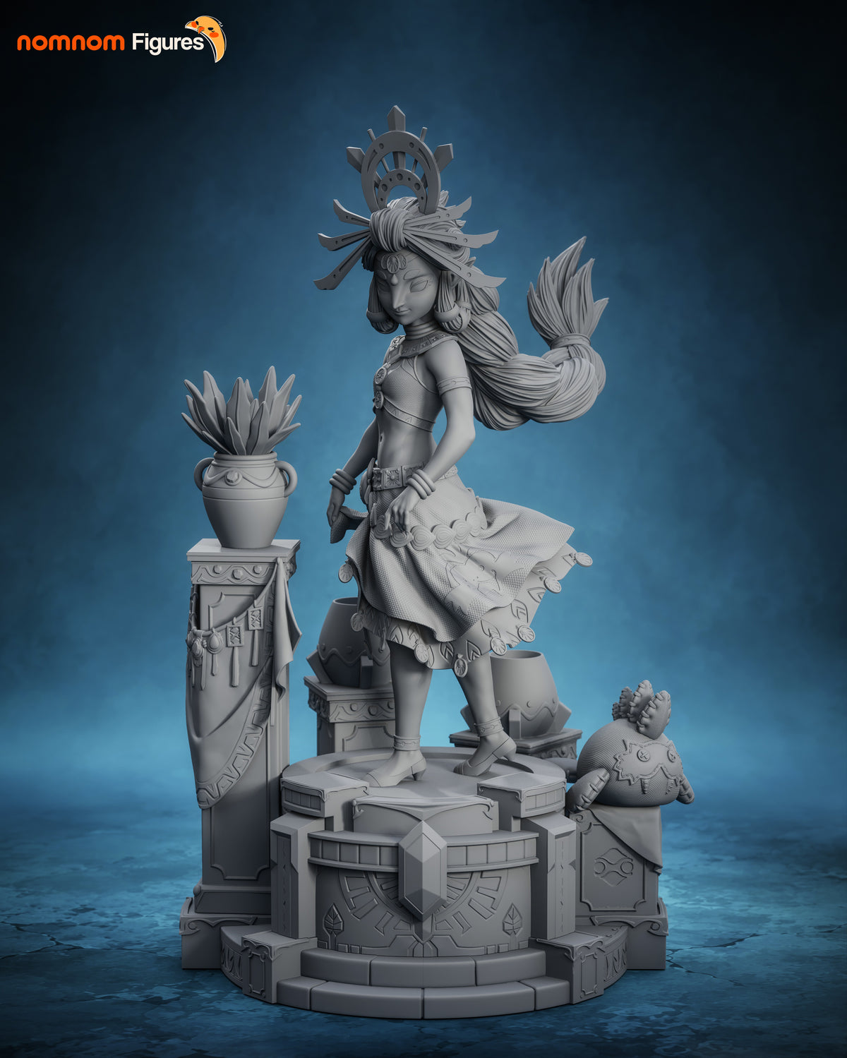 2170 Riju_The Legend of Zelda Breath of the Wild - STL 3D Print Files