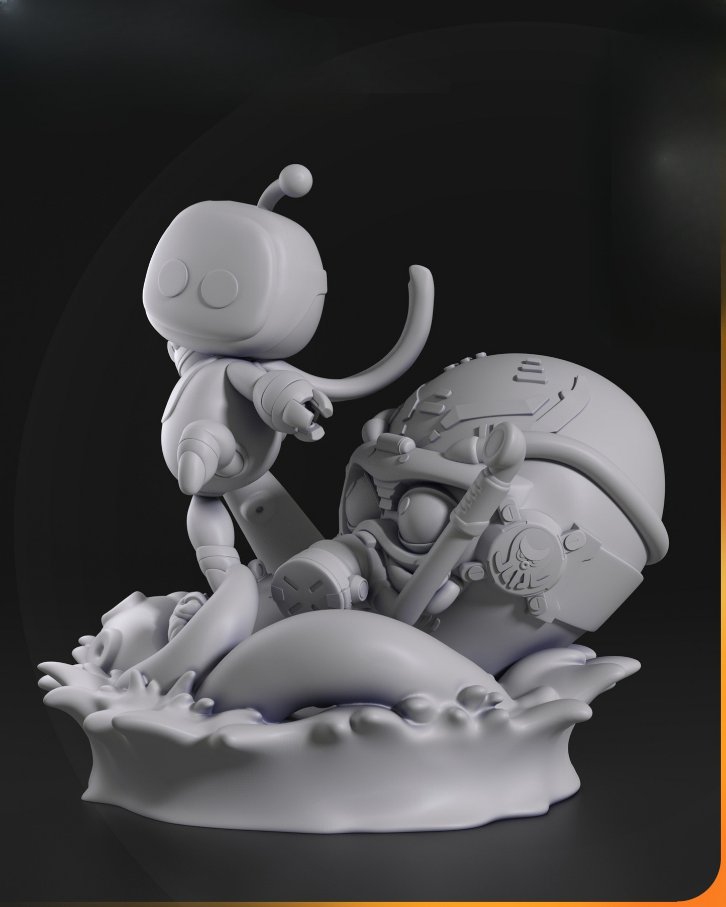 0053 Astrobot - STL 3D Print Files