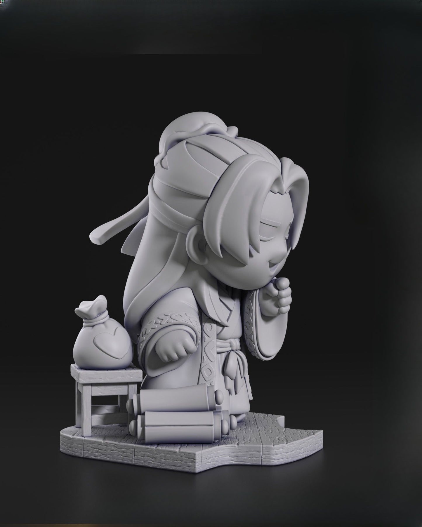 0559 Chibi Jinshi_The Apothecary Diaries - STL 3D Print Files