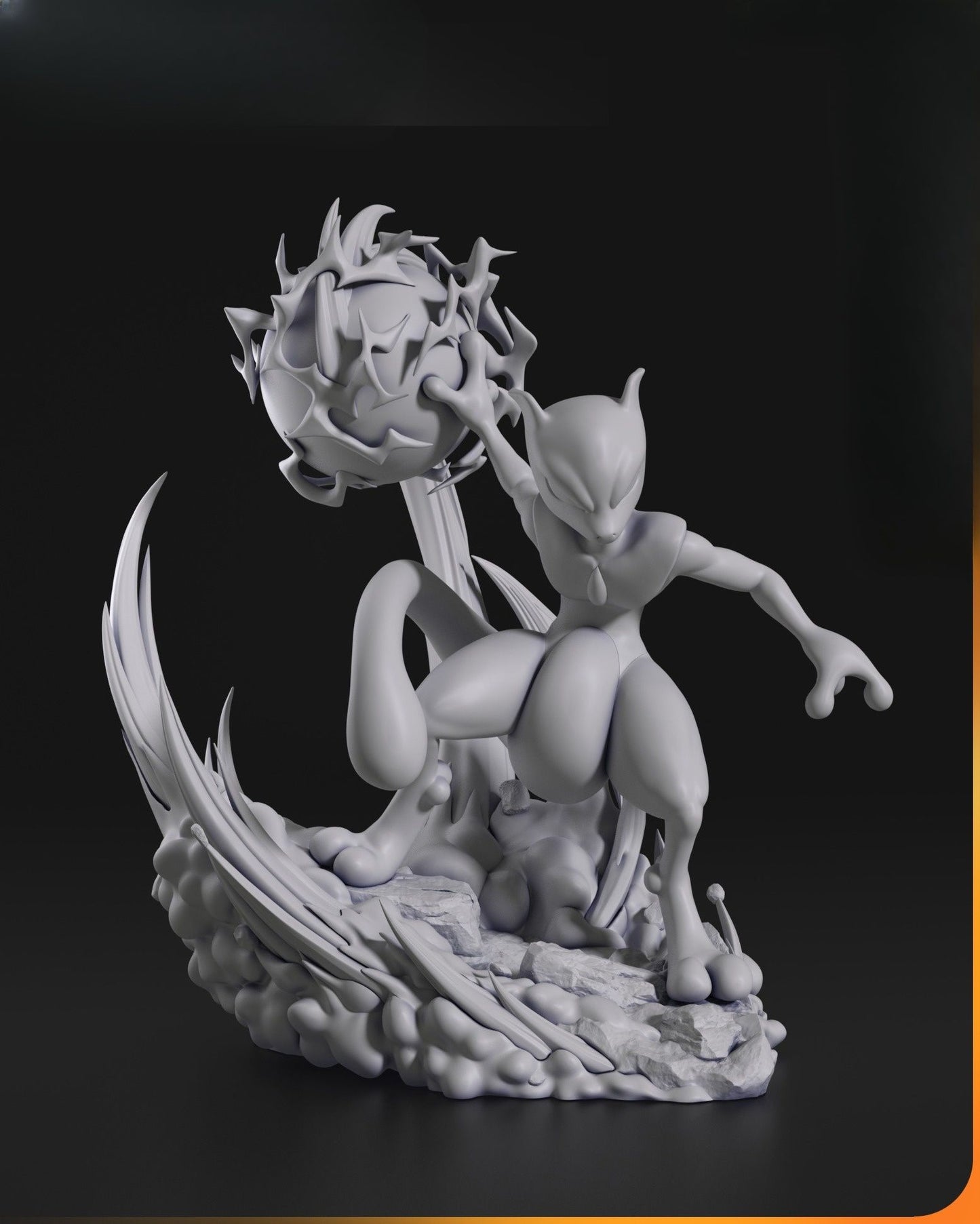 0408 Mewtwo_Pokemon - STL 3D Print Files