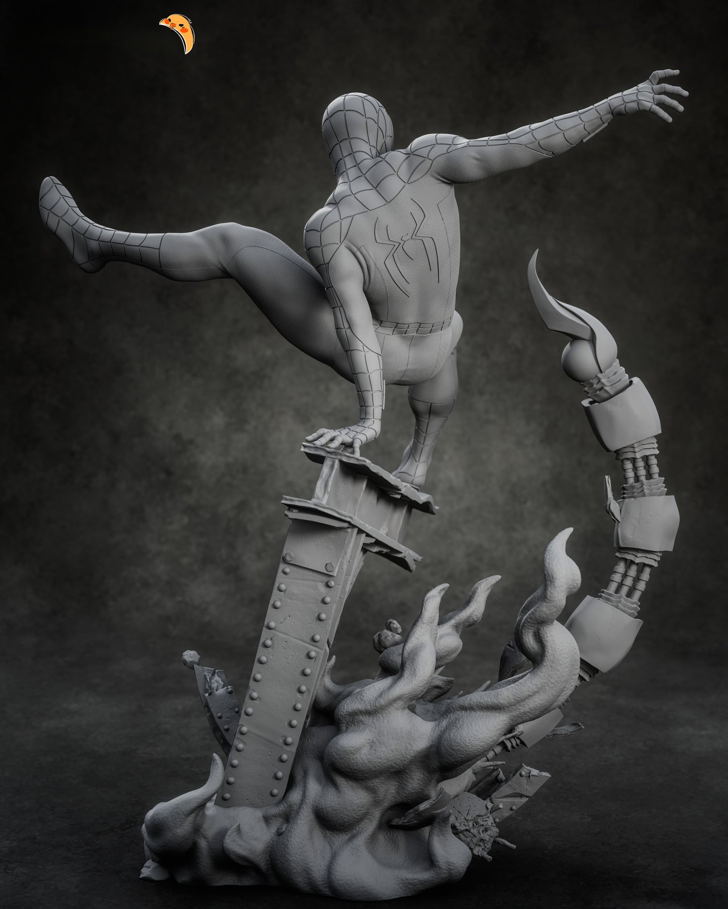 1676 Spiderman Brand New Day_Marvel - STL 3D Print Files