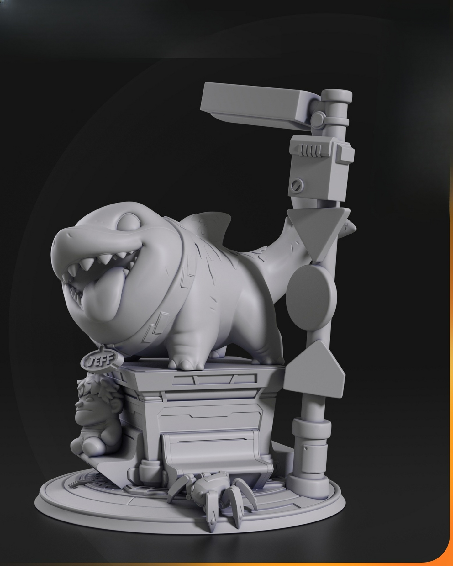0050 Jeff Marvel Rivals - STL 3D Print Files