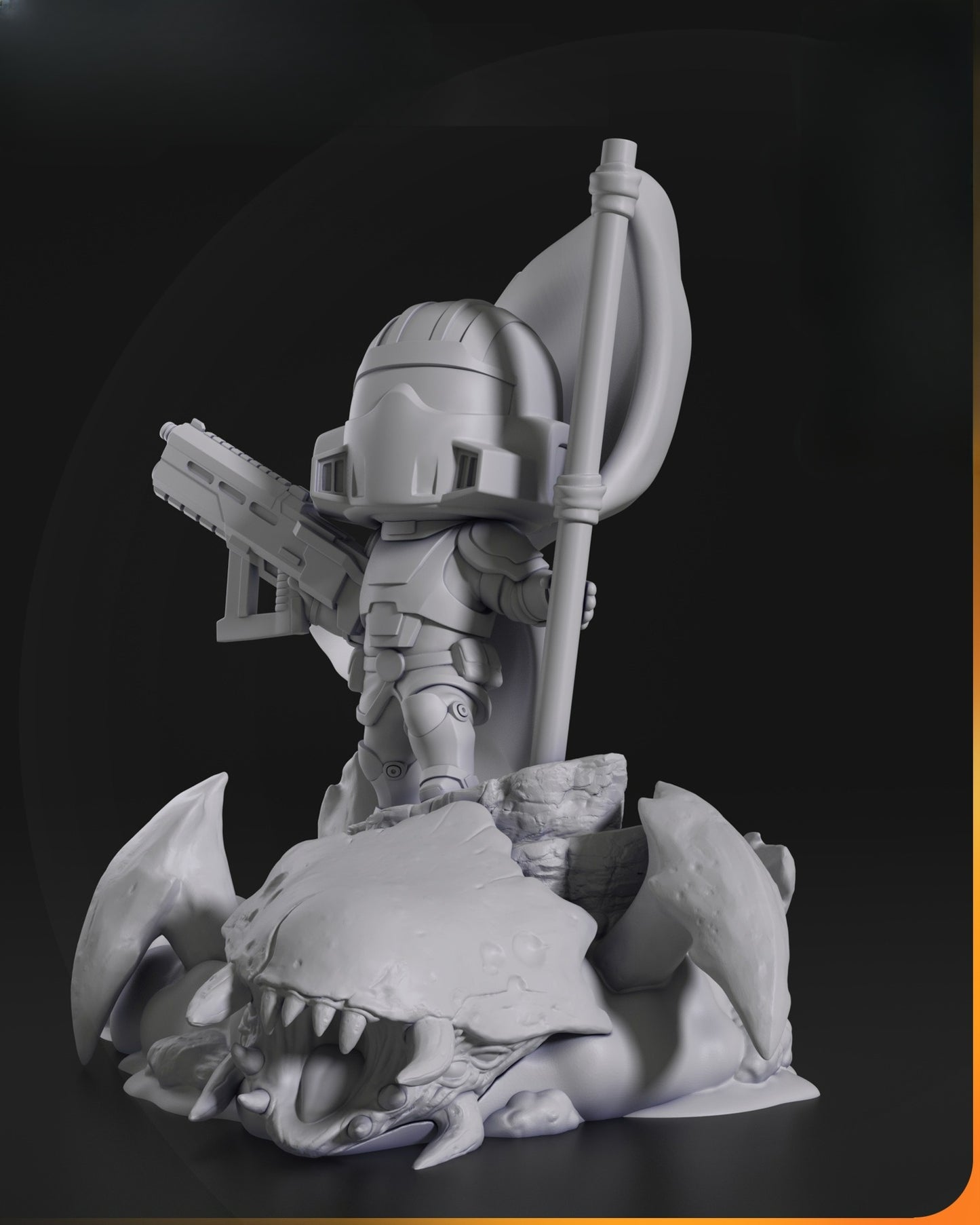 0026 Helldiver - STL 3D Print Files
