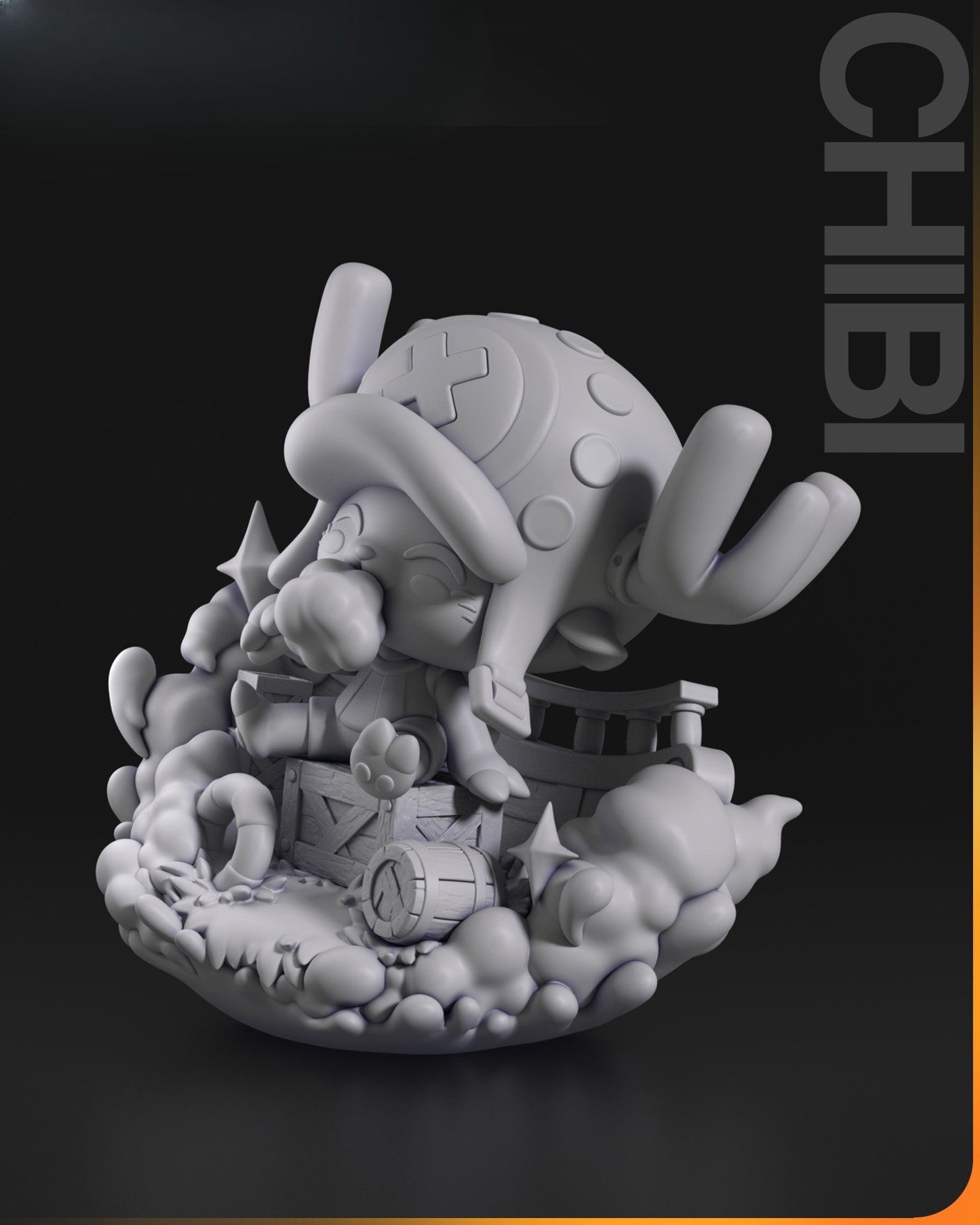 1546 Chibi_Tony Tony Chopper - STL 3D Print Files
