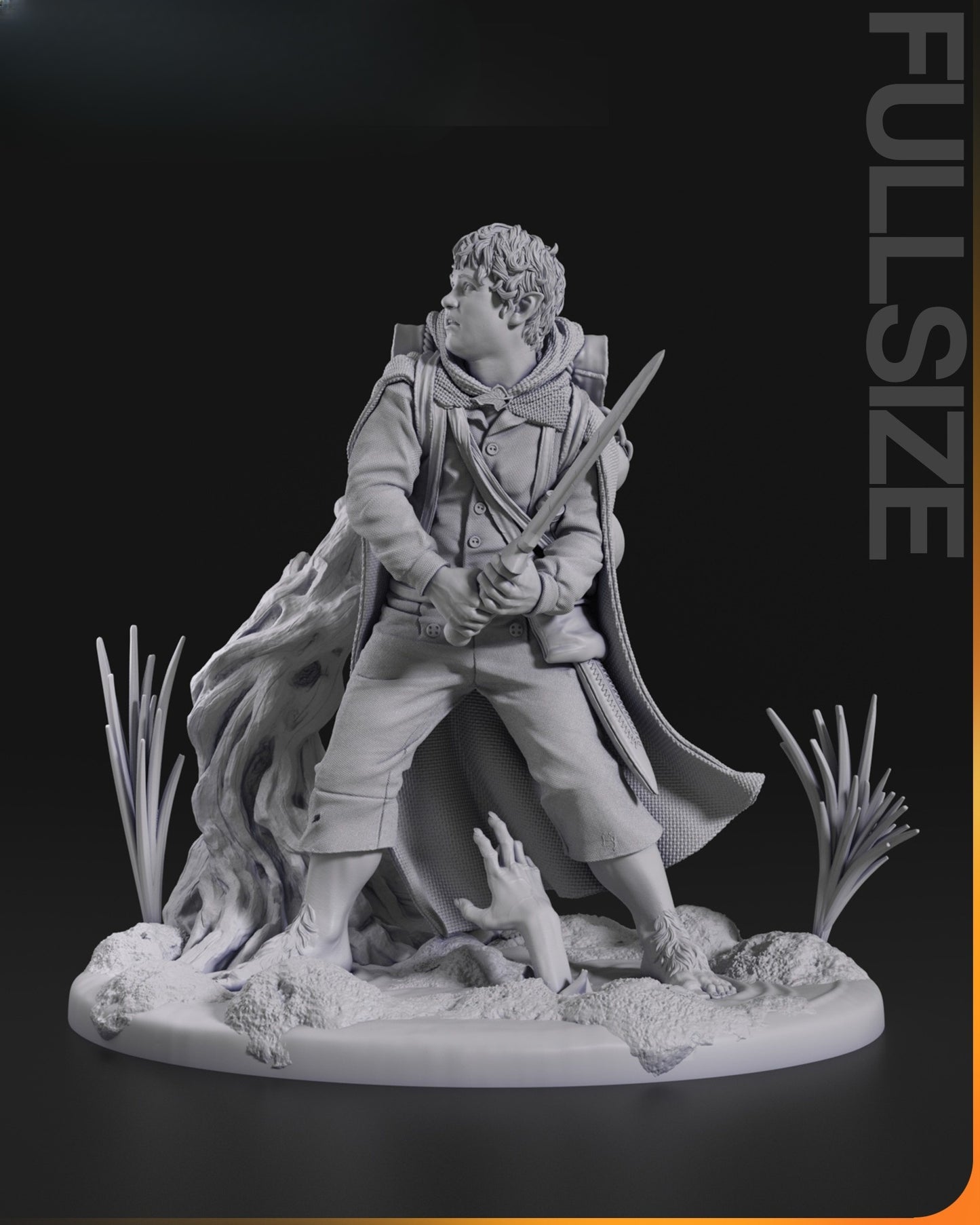 1547 Samwise Gamgee_Lord of the Rings - STL 3D Print Files