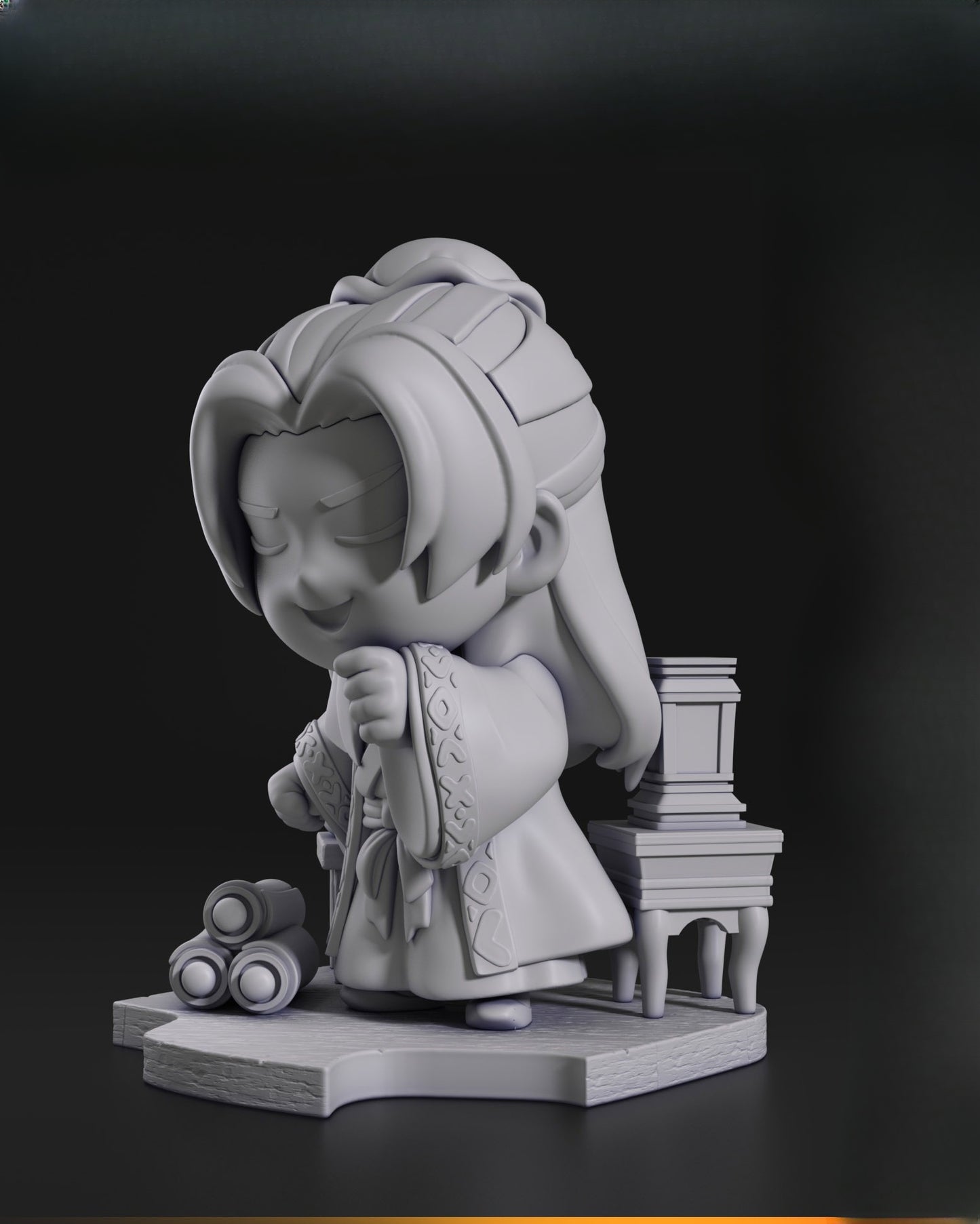 0559 Chibi Jinshi_The Apothecary Diaries - STL 3D Print Files