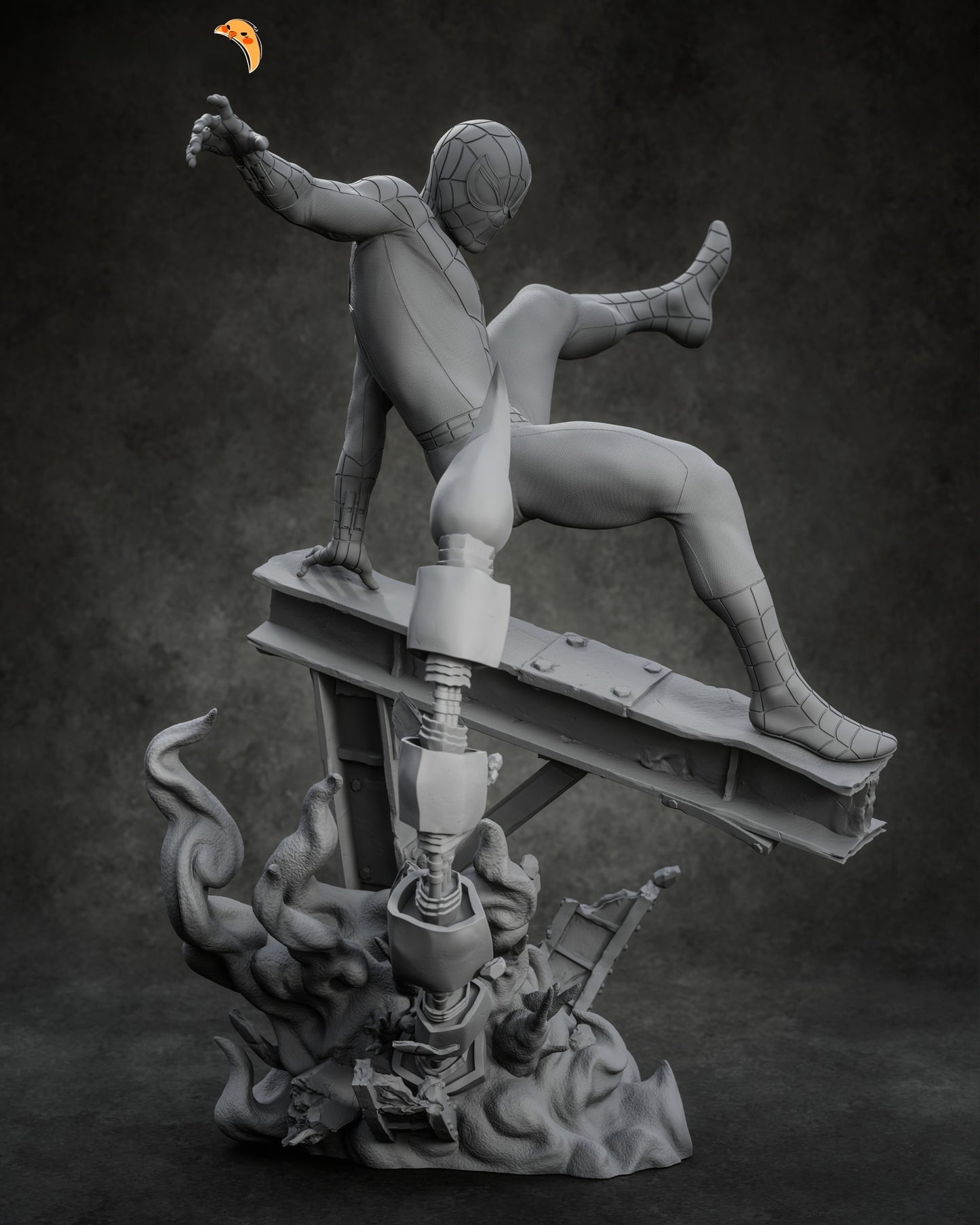1676 Spiderman Brand New Day_Marvel - STL 3D Print Files